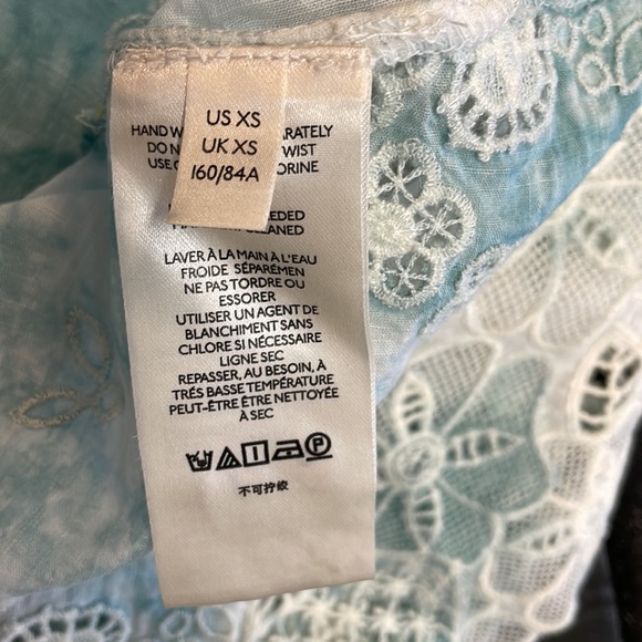 New Women’s Anthropologie Embroidered Tie-Dye Blouse!!🔥🔥🔥 - Picture 14 of 15